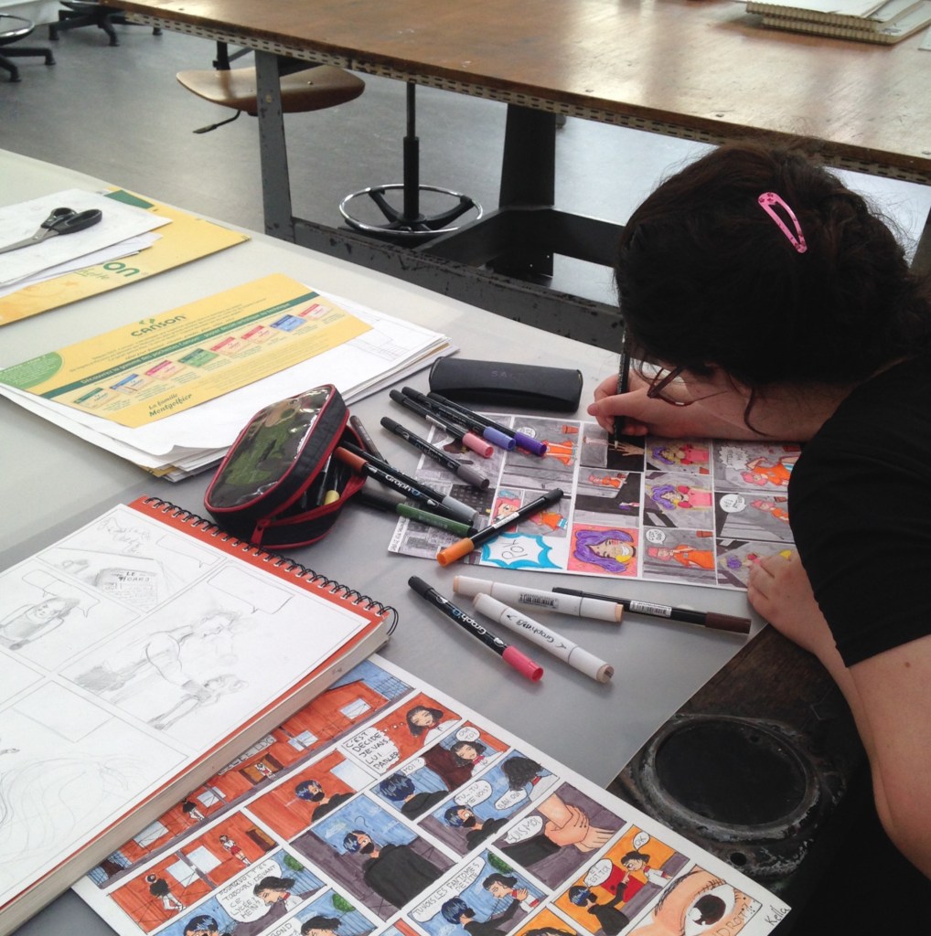 Blettonnerie Atelier de BD Clement Bletton - BD Bandes dessinée - Paris Lille Bruxelles